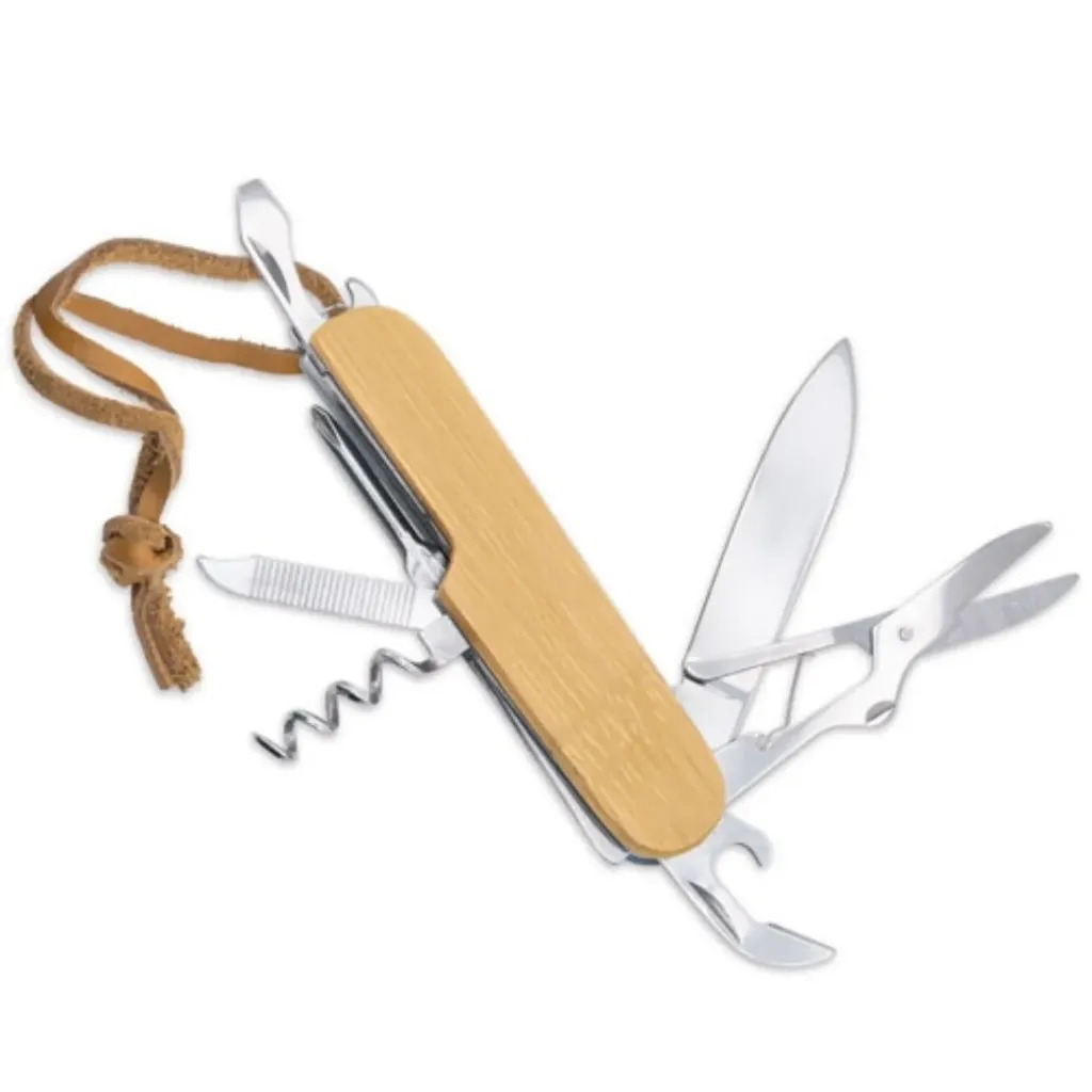 [26031002-01] ASTON Couteau avec base en bambou (25)